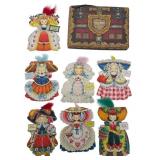 Hallmark Dolls Die-Cut Greeting Cards