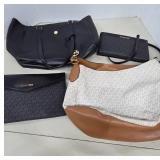 Michael Kors Black, Brown, and Logo Bags