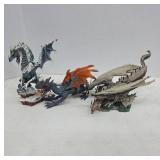 Dragon Figurine Trio For RPG