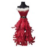 Festive Mannequin Holiday Decoration, 4 Feet Tall
