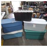 Plastic Storage Tubs