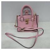 Pink Faux Claire's Handbag
