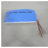 U.S. Field Medical Card, Military Issue