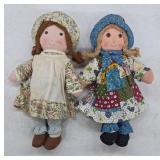 Holly Hobbie Knickerbocker Cloth Dolls