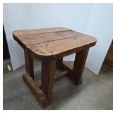 Wooden Table With Rustic Finish