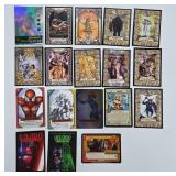 Trading Card Collection Including Heroes and Fanta