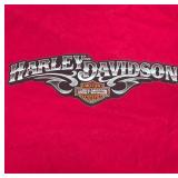 Harley-Davidson Red T-Shirt with Graphics