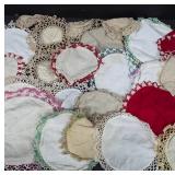 Crocheted Edge Doilies