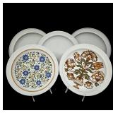 Georg Jensen Swiss Porcelain Plates