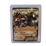 Pokemon Groudon EX Card Holo 54/108