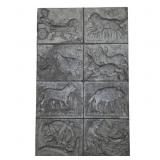 Antique European Pewter Cookie Mold