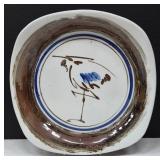 Dansk Japan Abstract Bird Serving Platter