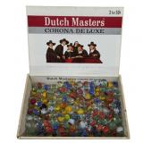 Marbles In Cigar Box