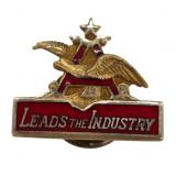 10kt Gold Anheuser Busch Anniversary Pin