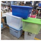 Sterilite and Plastic Storage Containers