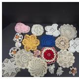 Hand-Crocheted Doilies and Decor