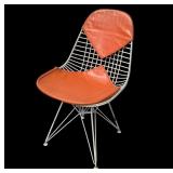 Eames DCW Chair with Bikini Chair Cover