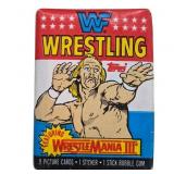 1987 WWF Wrestling Trading Card Pack