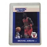 Michael Jordan Starting Lineup Card