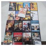 DVDs of Various Movies