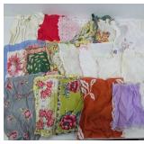 Vintage Floral Handkerchiefs