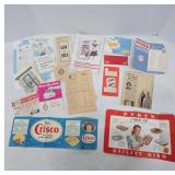 1950s-1960s Advertising Ephemera