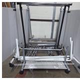 6 Metal Clothing Racks