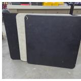 3 Card Tables with Folding Design