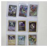Pokemon Cards Featuring Various Characters