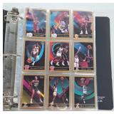 NBA Basketball Trading Cards Binder