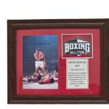 Muhammad Ali Signed 8ï¿½10 Framed Photo