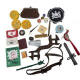 Collectibles Including Metal and Ephemera