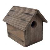 Wooden Birdhouse With Simple Design