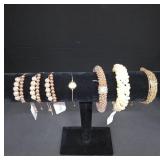 Bracelet Collection on Display Rod