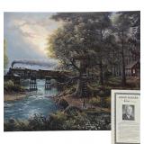 Jesse Barnes Signed Cherished Companions Train Sce