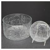 Iittala Oiva Toikka Glass Bowls