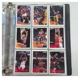 NBA Basketball Card Collection in Binder
