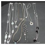 Silver and Metal Necklaces