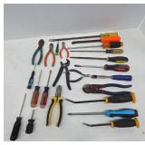 Pliers and Screwdrivers