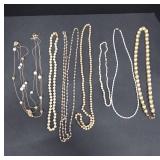 Metallic and Beaded Necklaces