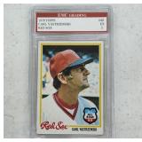 1978 Carl Yastrzemski Red Sox Baseball Card