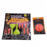 Pumpkin Carving Kit and LED Strobe Light