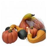 Artificial Decorative Gourds and Pumpkins