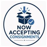 NOW ACCEPTING CONSIGNMENTS