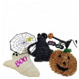 Halloween Tinsel Decorations Assortment