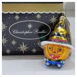 Christopher Radko Pumpkin Ornament
