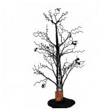 Twisted Wire Ornament Tree With Bats