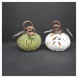 Pumpkin Lanterns Decorative Ceramic