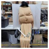 Fun World Caveman Costume with Wig and Bones
