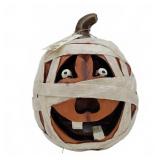 LED Mummy Jack o' Lantern